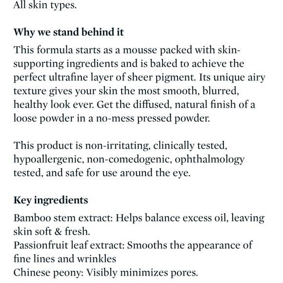 Kosas Cloud Set Baked Setting & Smoothing Powder in Breezy BNIB - Picture 14 of 15